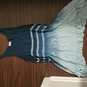 Free People voile and lace slip dress